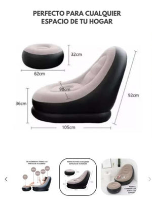 Sillon inflable