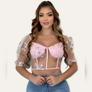 Blusa Para Dama Bordada