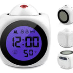 Reloj Alarma Digital Con Proyector